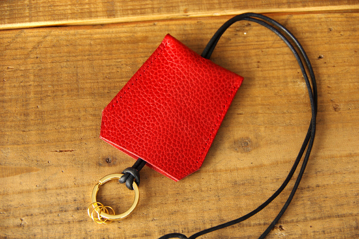GRATIA》レザーキークロシェット 《4colors》 | KIKUCHI LEATHER