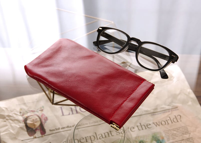 Horse Leather》バネ口メガネ&ペンケース 《2colors》 | KIKUCHI Horse Leather》バネ口メガネ&ペンケース 《2colors》 | KIKUCHI