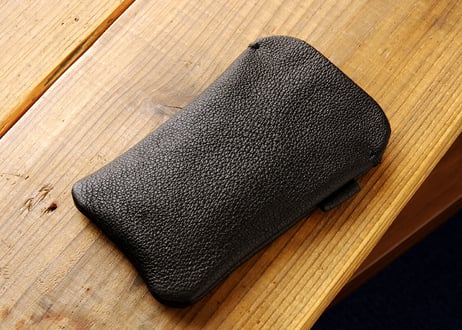 《RUSSETY》本革レザースリーブケース Large iPhone・Android対応（iPhone17 Pro Max / 16 Plus 等） スマホケース《5colors》