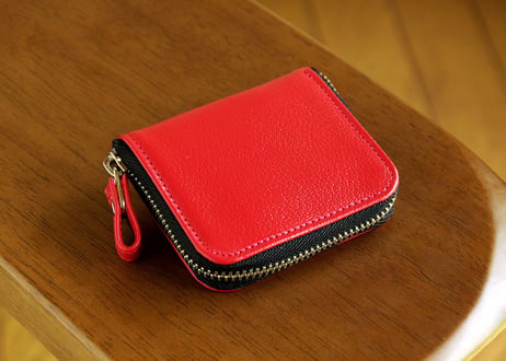 《CHLOE》ラウンドファスナー小銭入れ  スリム《8colors》