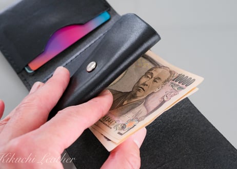 《RIVER》Still - Trifold Wallet《2colors》