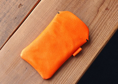 《RUSSETY》本革レザースリーブケース Large iPhone・Android対応（iPhone17 Pro Max / 16 Plus 等） スマホケース《5colors》