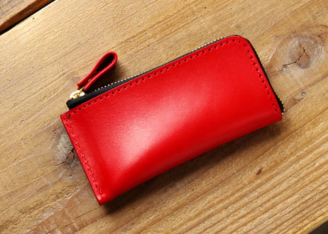《ELMO》Ｌ型ジップマルチケース《3colors》