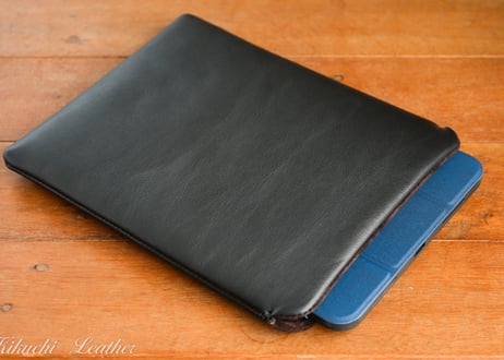 《WATERPROOF LEATHER》本革レザースリーブケース iPad Pro 12.9・13 / Air 13インチ（ブラック）