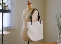 一点限り《Canvas》leather combi tote bag  le093