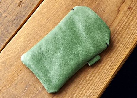 《RUSSETY》本革レザースリーブケース Large iPhone・Android対応（iPhone17 Pro Max / 16 Plus 等） スマホケース《5colors》
