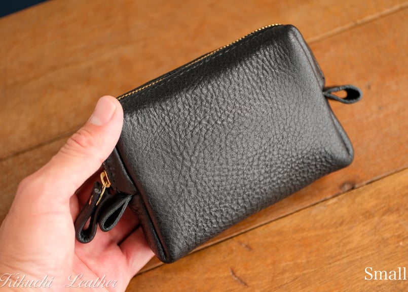 GINO》ボックスファスナーポーチ（カメラ・ガジェット用）《3colors