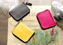 《CHLOE》ラウンドファスナー小銭入れ  スリム《8colors》