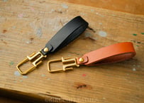 《Italian Leather》レザーキーホルダー　《4colors》