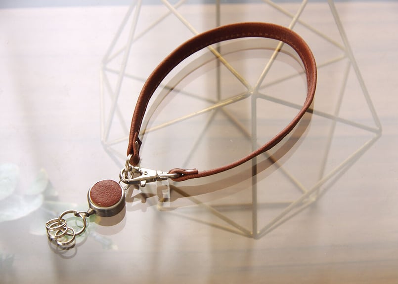 RUSSETY》レザーリールストラップ《5colors》 | KIKUCHI LEATHER