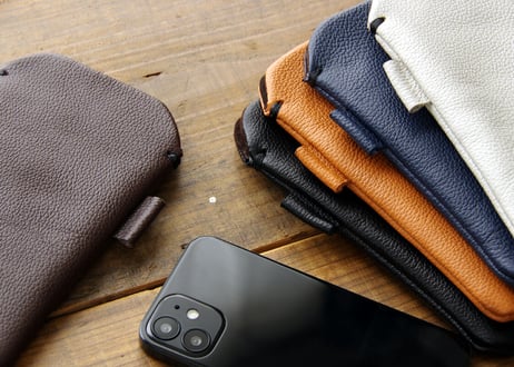 《LIONA》レザースリーブケース Mini　iPhone・スマホケース《5colors》