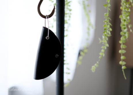 《RIVER》サークルキーケース　Black  《2sizes》《2colors》