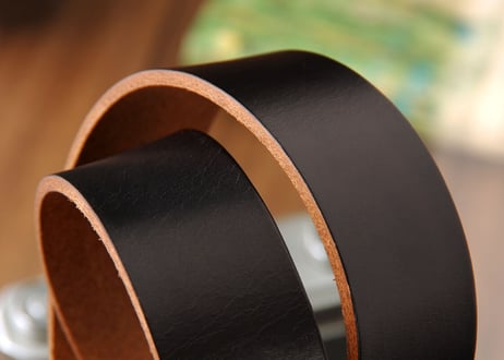 《HORWEEN CHROMEXCEL》ホーウィンクロムエクセル ファイヤーマンバックル/ Leather Belt 35mm