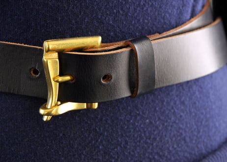 《HORWEEN CHROMEXCEL》ホーウィンクロムエクセル ファイヤーマンバックル/ Leather Belt 35mm