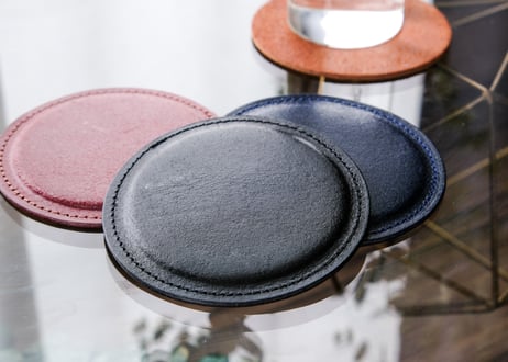 《Bridle Leather》レザーコースター《3colors》