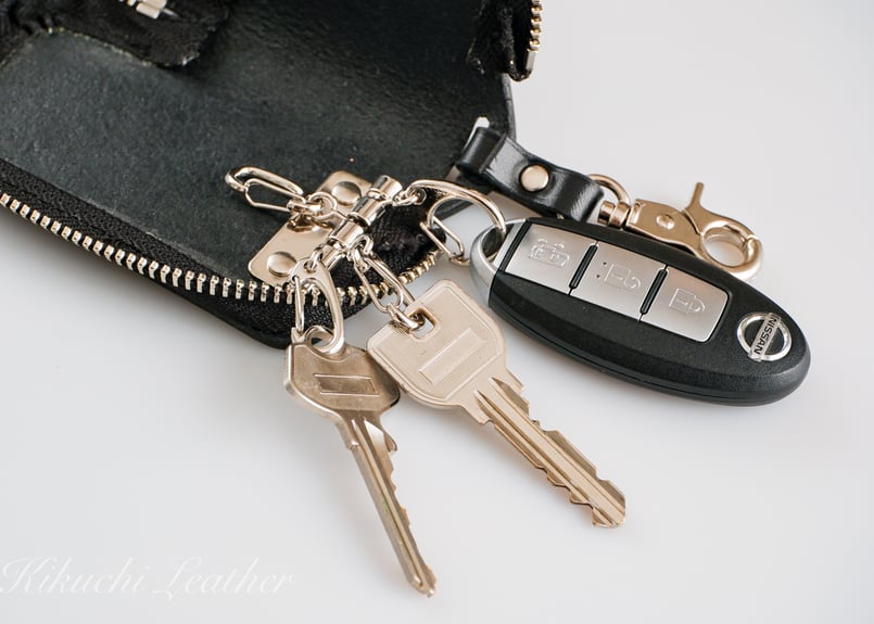 小物 KMY MIYABI》ZIPスマートキーケース（3colors） | KIKUCHI LEATHER