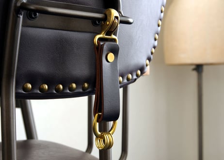 《HORWEEN CHROMEXCEL》ホーウィンクロムエクセル Brass Keyholder Regular