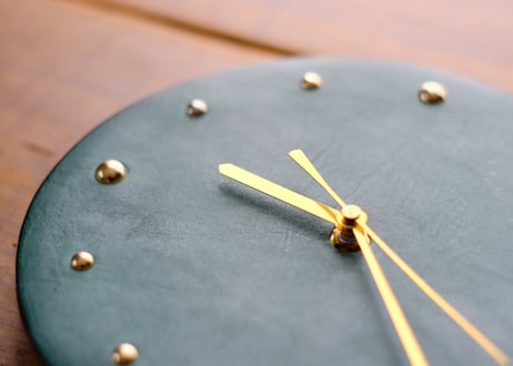 《CERETTA》Leather　Wall Clock 《12colors》