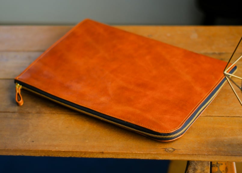 DINA》L字ファスナードキュメントケース 《2colors》 | KIKUCHI LEATHER