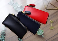 《ELMO》Ｌ型ジップマルチケース《3colors》