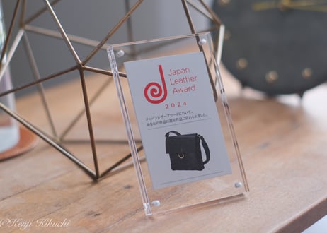 《CARLO》Flap Shoulder Bag Black Regular