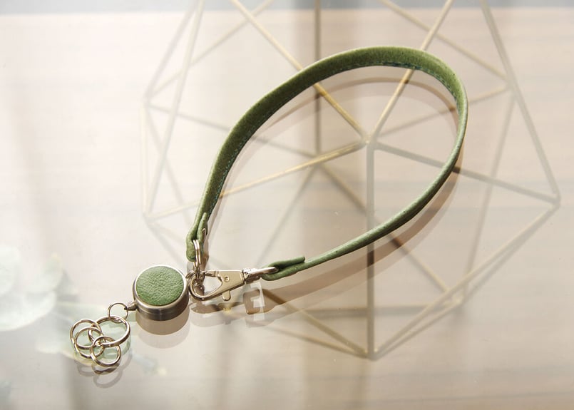 RUSSETY》レザーリールストラップ《5colors》 | KIKUCHI LEATHER