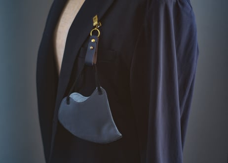 《Cow Leather》クリップ付きレザーホルダー　《5種》