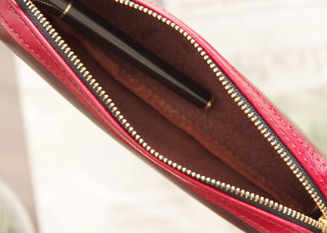 《Horse Leather》ファスナーペンケース