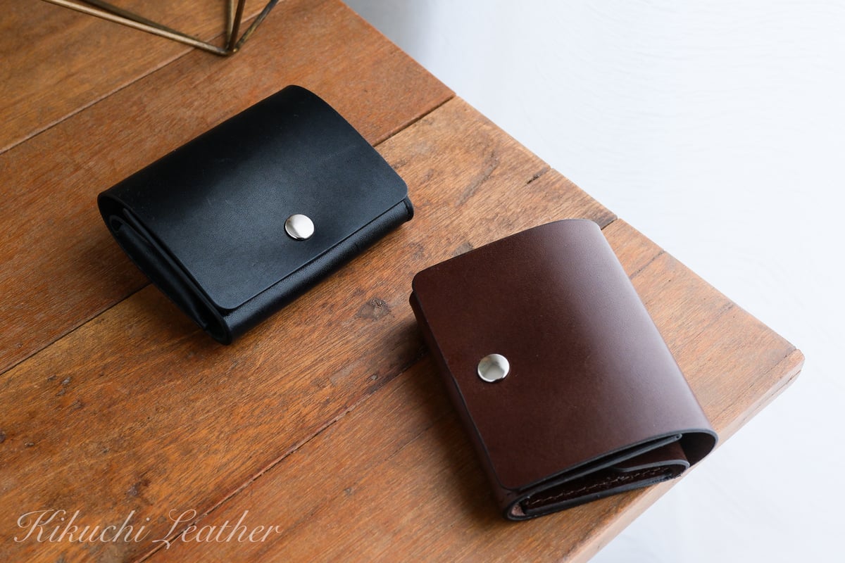 新作《RIVER》Still - Trifold Wallet｜静かな存在感を纏う三つ折り財布
