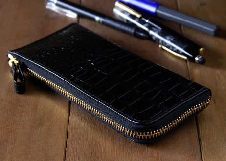 《LEO》Ｌ型ジップペンケース《4colors》