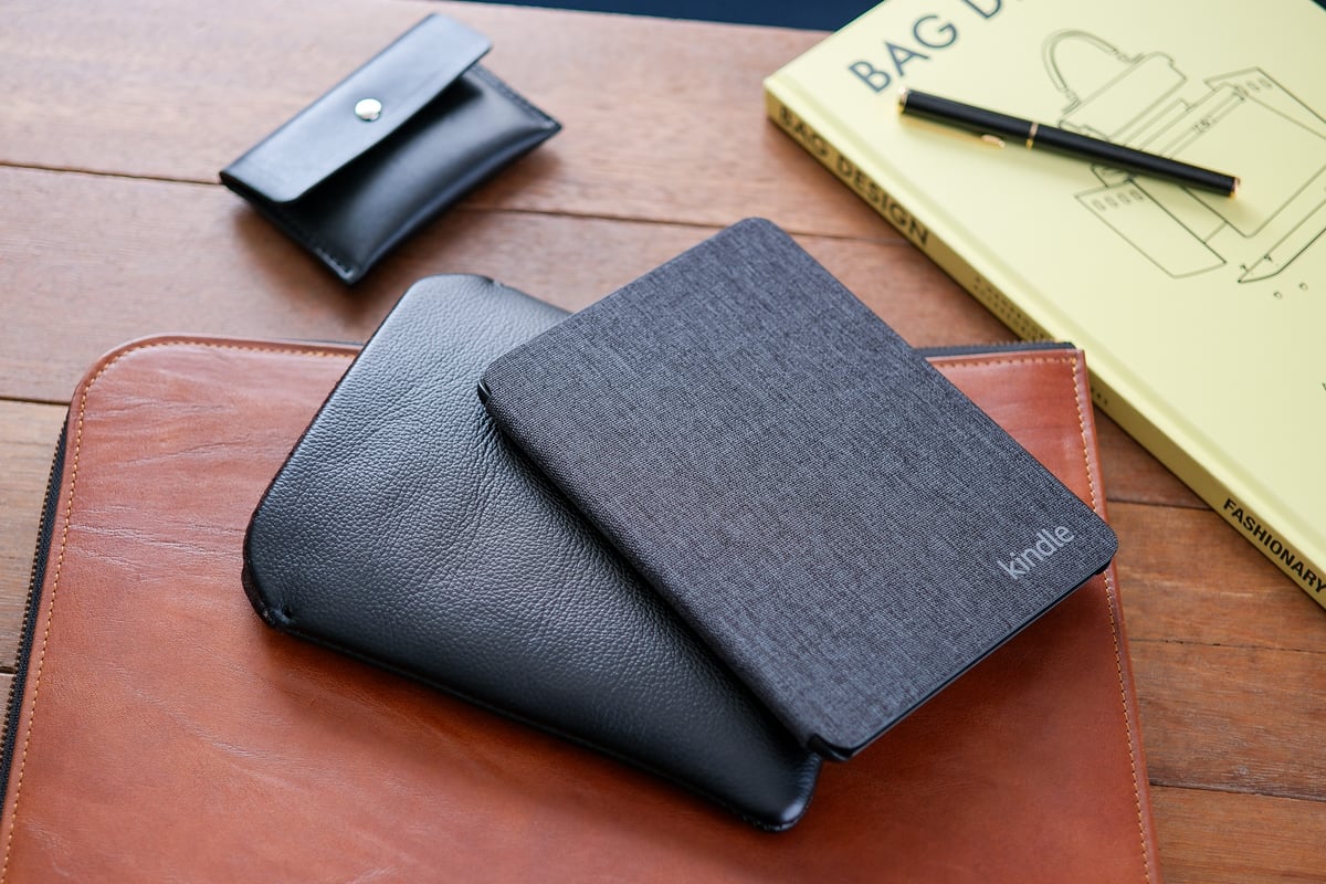 LIONA》Kindle 本革レザースリーブケース｜Paperwhite / Colorso
