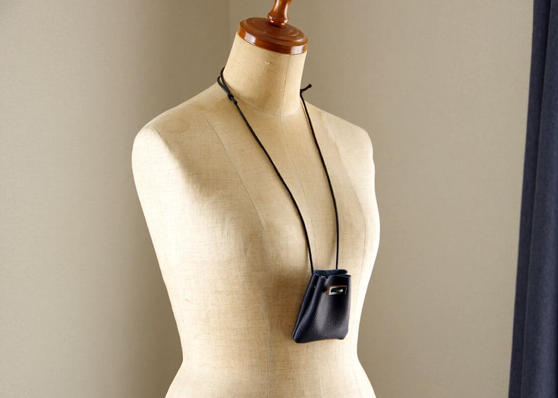 ☆M様専用カスタムオーダー☆レザーネックポーチ | KIKUCHI LEATHER