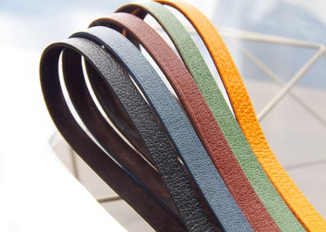 《RUSSETY》Soft leather cat collar　やさしい革の猫用首輪《5colors》