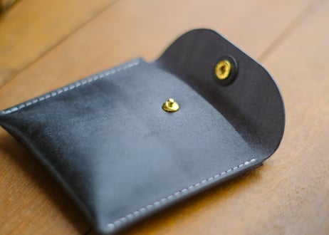 《BRIDLELEATHER》素朴な革のポチ袋　1個  《3colors》