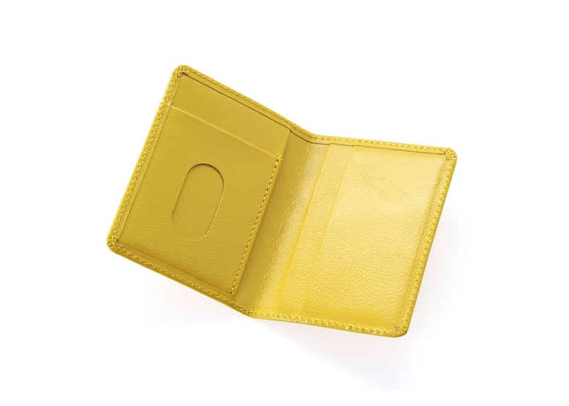 一点もの《CHLOE》二つ折りパスケース ブラック le078 | KIKUCHI LEATHER