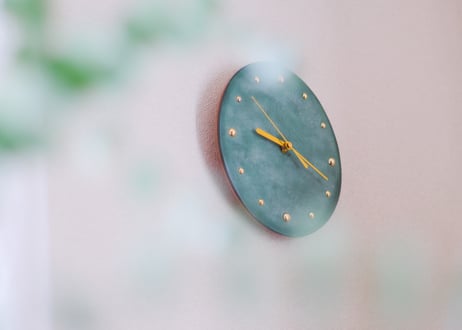《CERETTA》Leather　Wall Clock 《12colors》