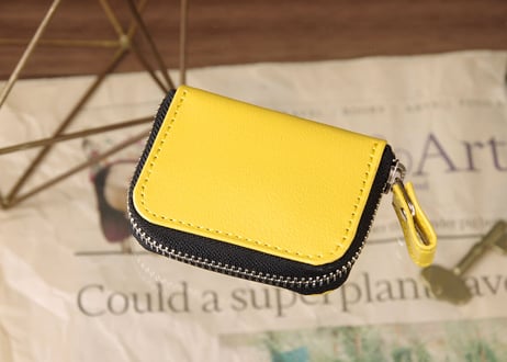《CHLOE》ラウンドファスナー小銭入れ  スリム《8colors》