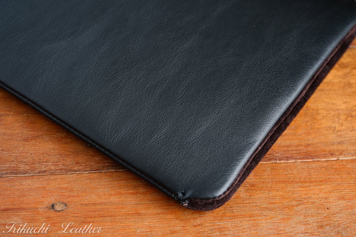 WATERPROOF LEATHER》13インチ ノートPC用スリーブケース ブラック |