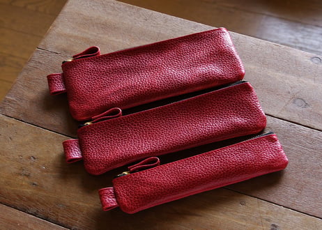 《GRATIA》フラットペンケース　Ｍ　《4colors》