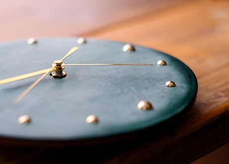 《CERETTA》Leather　Wall Clock 《12colors》