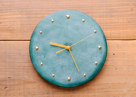 《CERETTA》Leather　Wall Clock 《12colors》