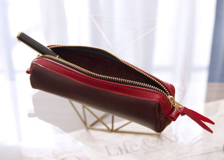 《Horse Leather》ファスナーペンケース