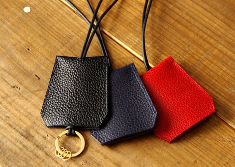 《GRATIA》レザーキークロシェット　《4colors》