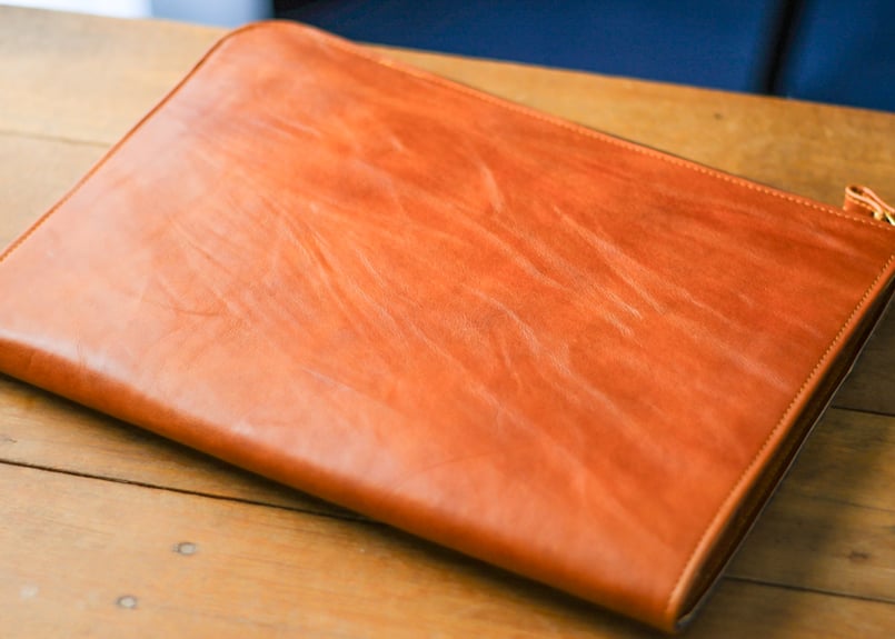 DINA》L字ファスナードキュメントケース 《2colors》 | KIKUCHI LEATHER