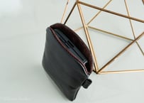 ☆O様専用カスタムオーダー品《CAVALLO》本革レザースリーブケース for iPhone Duo（iPhone Duo対応）スマホケース　ネイビー