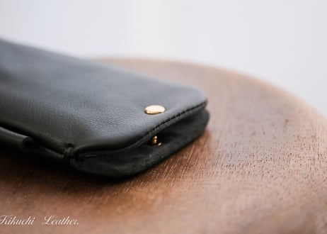 一点仕立て《WATERPROOF LEATHER》レザースリーブケースRegular スマホケース Google Pixel　ブラック　LE101