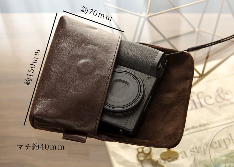 RUSSETY》コンパクトカメラ用レザーカメラケース Regular 《5colors》 |