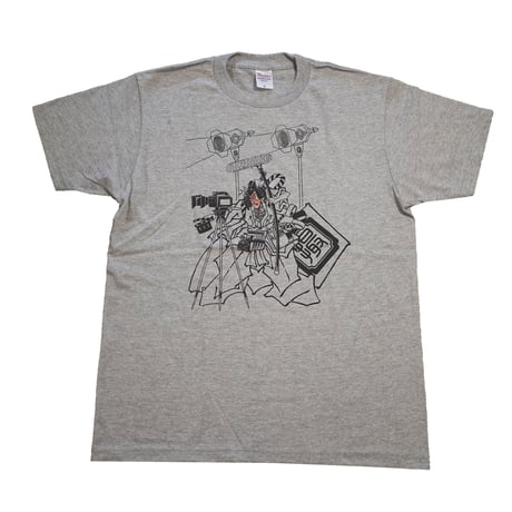 撮影伊達男Tシャツ 杢グレー