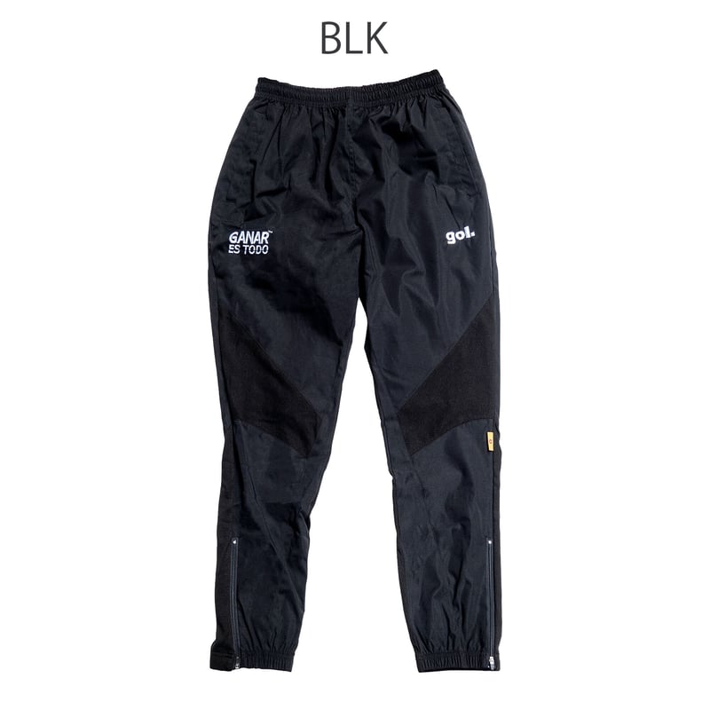 うしわかまるビブパンツ MULTI STRIPED DOBBY CHINO BELTED HIGH WAIST PANTS(XS Navy