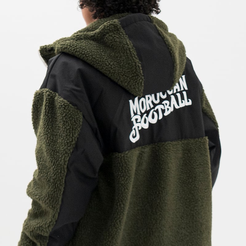 🎄クリスマスセール30%off🎄フルジップボアフーディー<MOROCCAN>[OLV 🎄クリスマスセール30%off🎄フルジップボアフーディー<MOROCCAN>[OLV